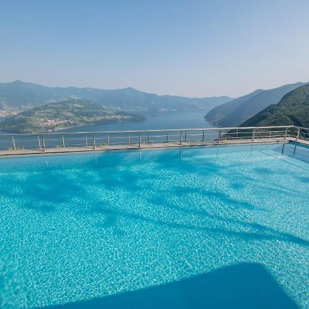 Van Gogh - Beautiful Lake Iseo View And Swimming Pool Parzanica Экстерьер фото
