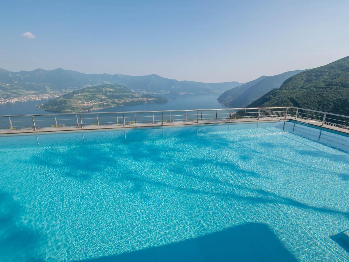 Van Gogh - Beautiful Lake Iseo View And Swimming Pool Parzanica Экстерьер фото