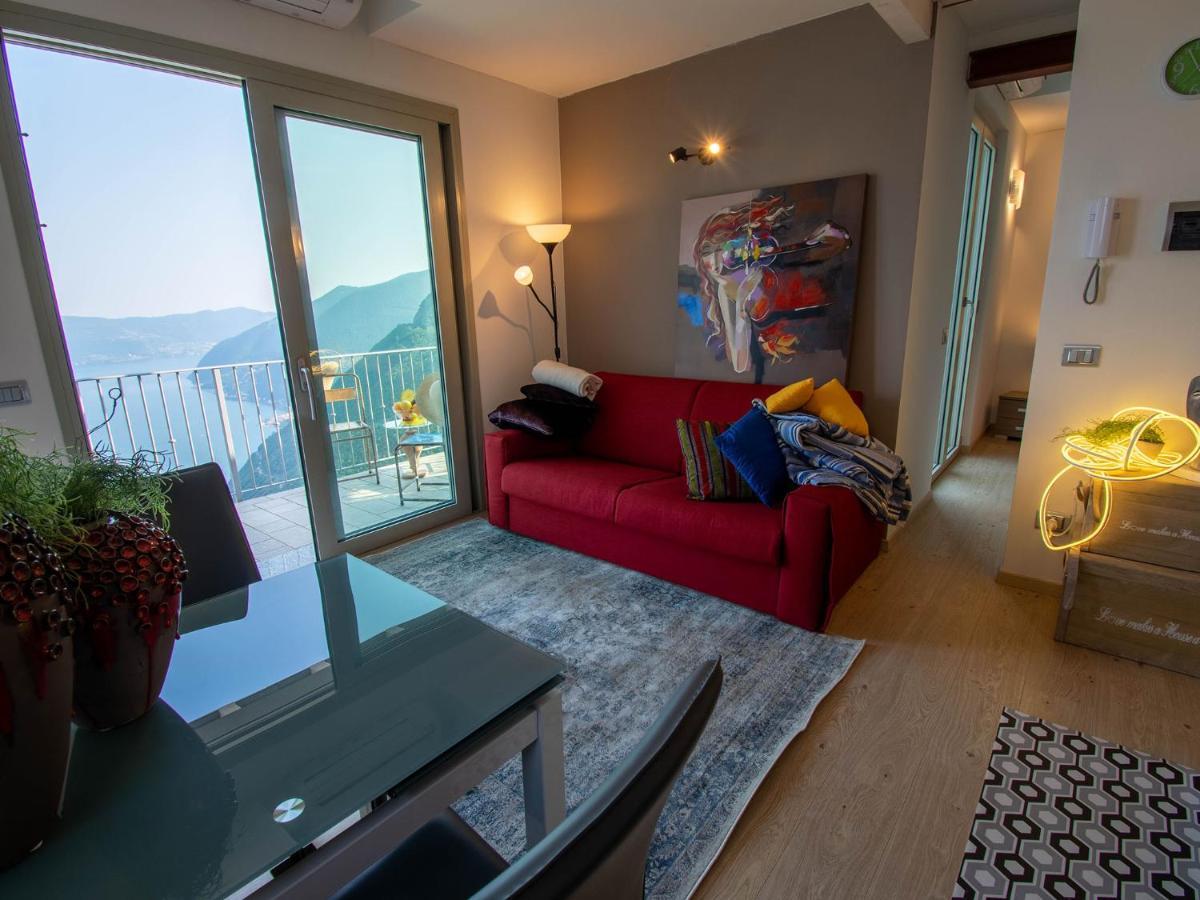 Van Gogh - Beautiful Lake Iseo View And Swimming Pool Parzanica Экстерьер фото
